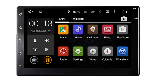 Central multimídia com Android
